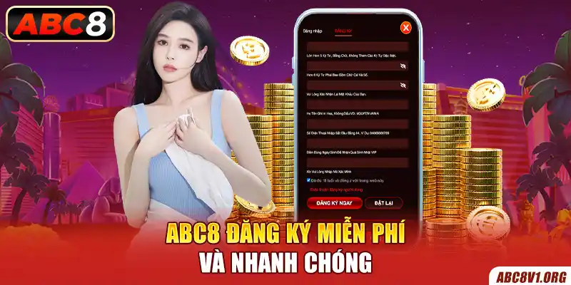 ABC8 đăng ký miễn phí và nhanh chóng