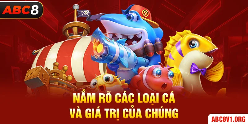 Nắm rõ từng loại cá và giá trị tương ứng