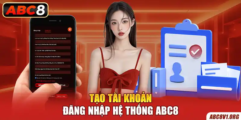 Tạo tài khoản đăng nhập hệ thống ABC8